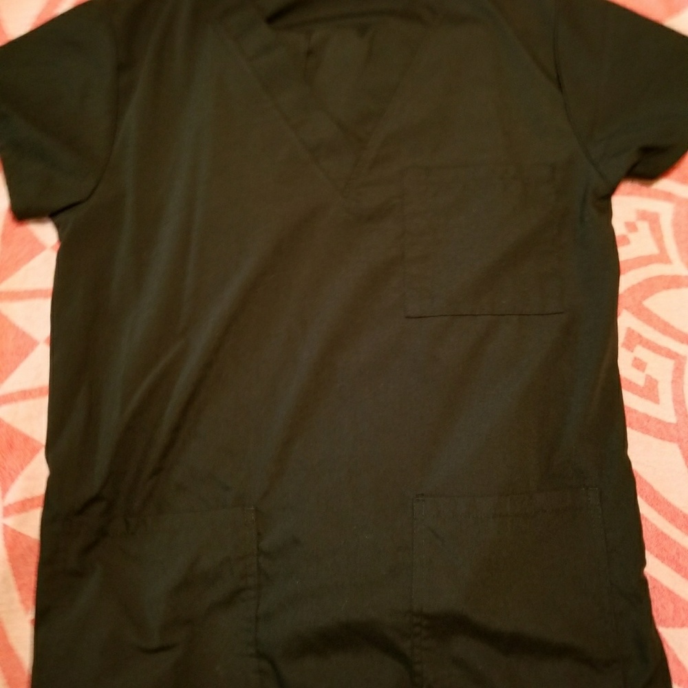 Black scrub set